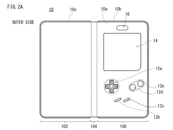 patente game boy funda movil smartphone nintendo