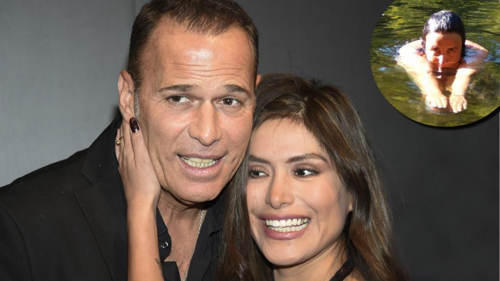 Carlos Lozano junto a Miriam Saavedra en montaje JALEOS.