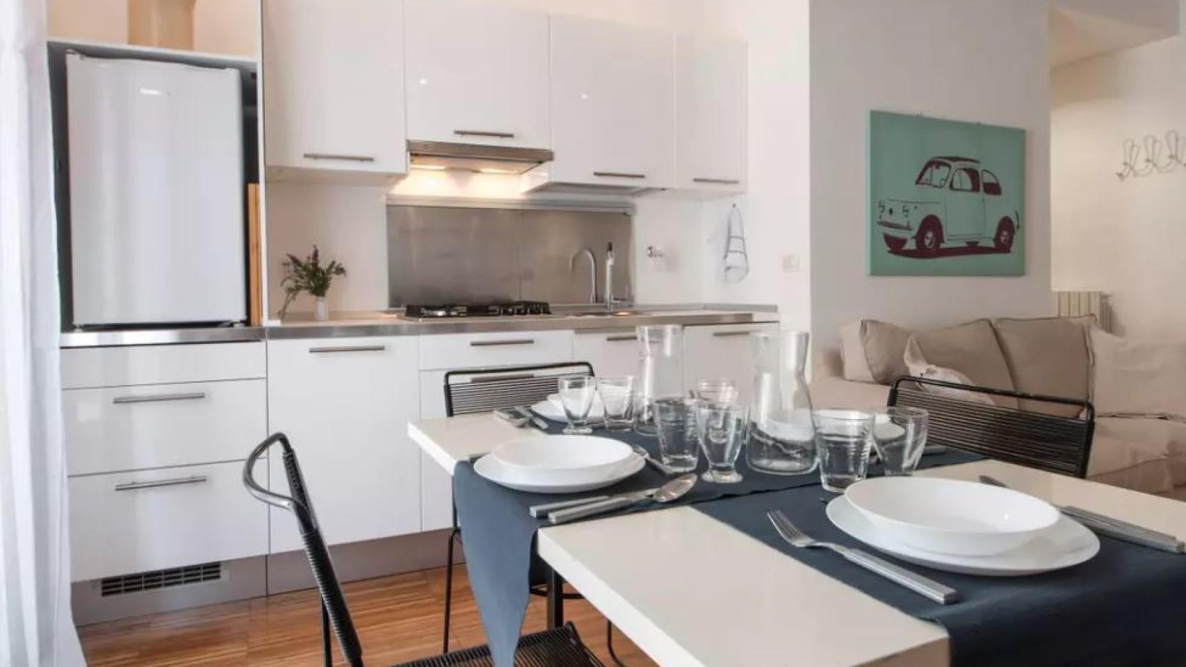 Así es el piso que ha alquilado Anita Matamoros en Milán