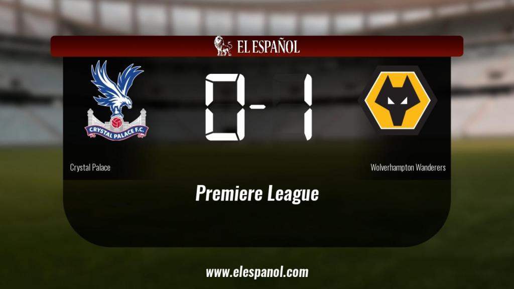 El Wolverhampton Wanderers venció en casa del Crystal Palace