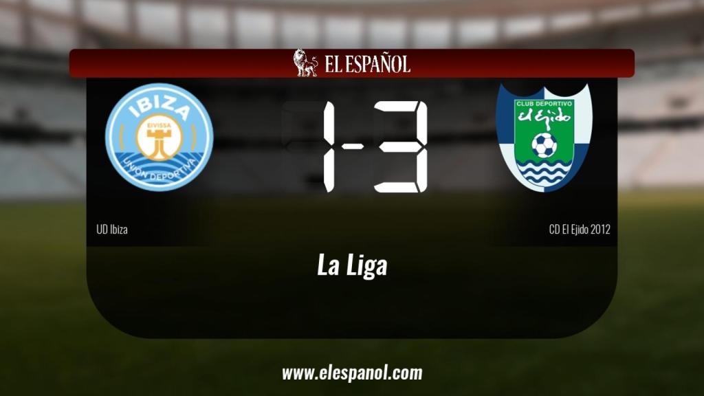 El Ibiza cae derrotado ante El Ejido 2012 (1-3)