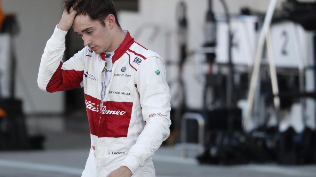 Leclerc en el GP de Japón