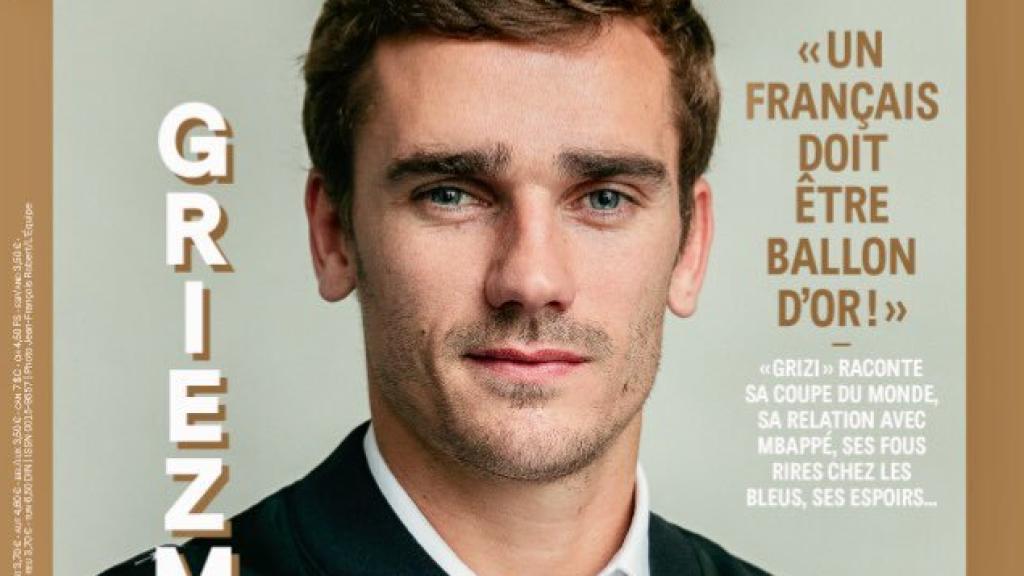 Portada France Football: Griezmann y el Balón de Oro