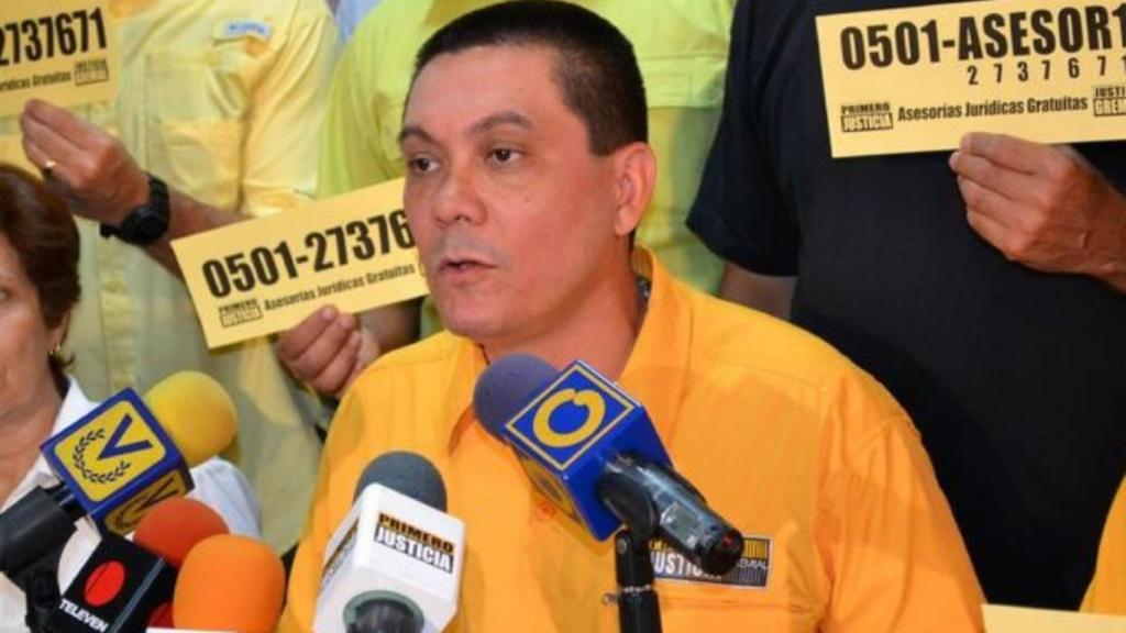 Fernando Albán, concejal del área metropolitana de Caracas.