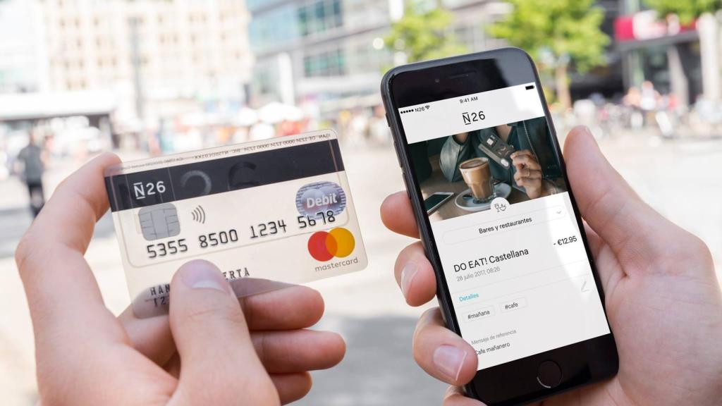 Imagen de la app de N26.