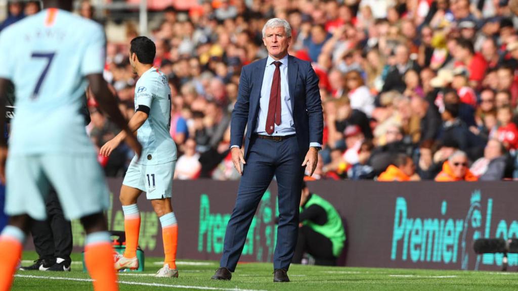 Mark Hughes, técnico del Southampton. Foto: southamptonfc.com