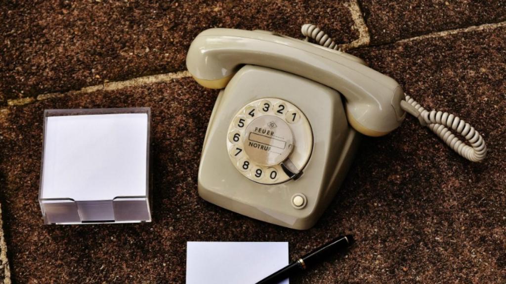 Teléfono fijo, en una imagen de archivo.