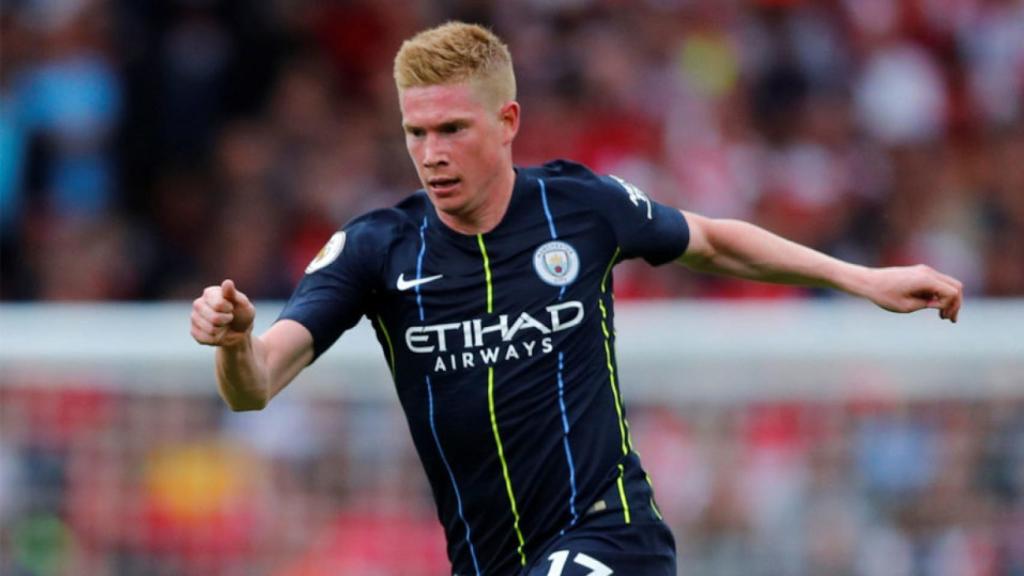 De Bruyne, jugador del Manchester City.