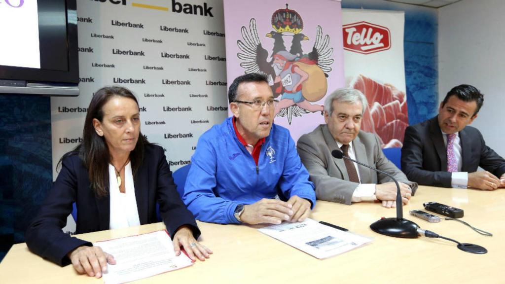 Inés Tello, Pedro Guijarro, Juan José Pérez del Pino e Ignacio González, de izquierda a derecha. Fotos: Óscar Huertas.