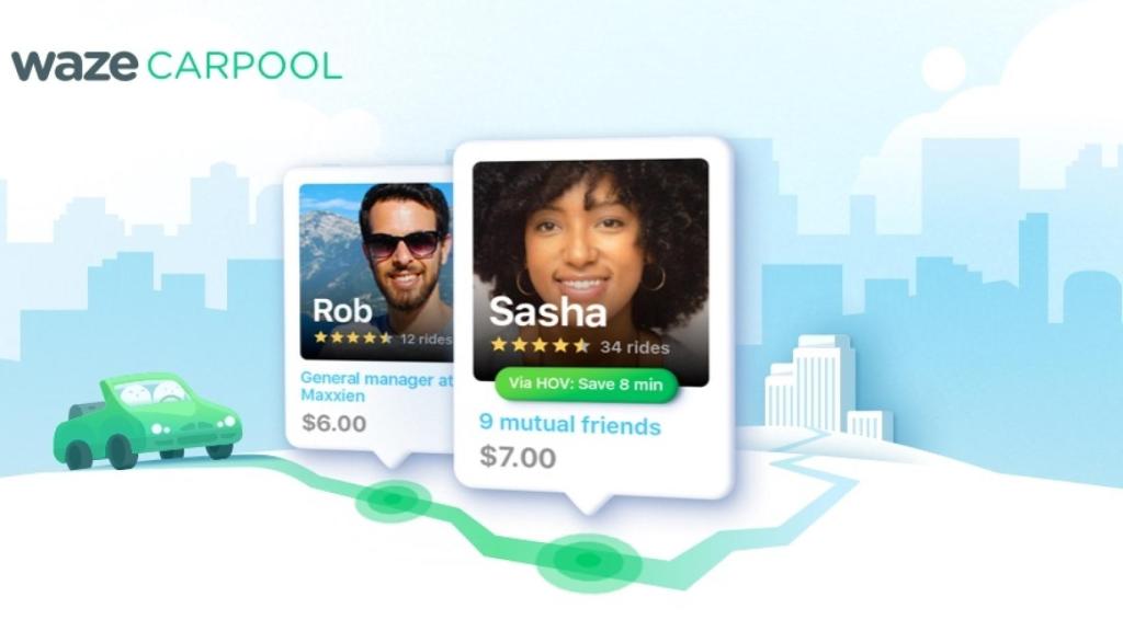 waze carpool google blablacar