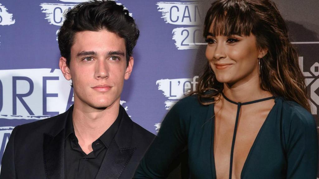 Xavi Serrano y Aitana, en un montaje de JALEOS.