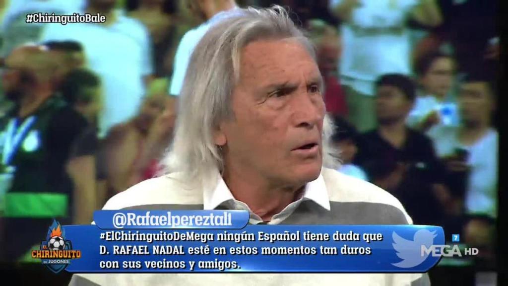 Gatti. Foto: Twitter (@elchiringuitotv)