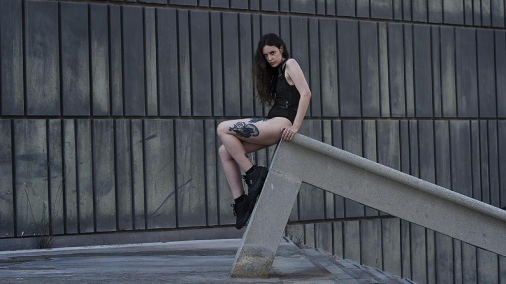 La cineasta y actriz porno Anneke Necro.