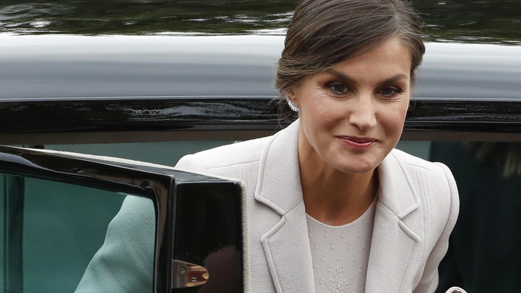 Letizia, en el desfile del 12 de octubre