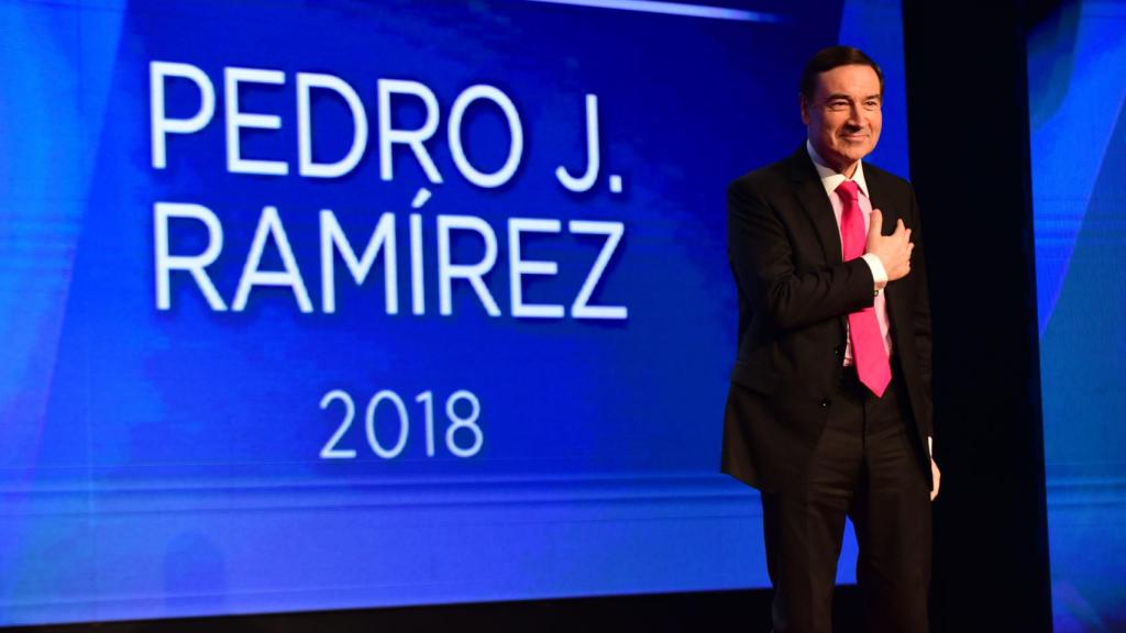 Pedro J. Ramírez tras recoger el Taburiente