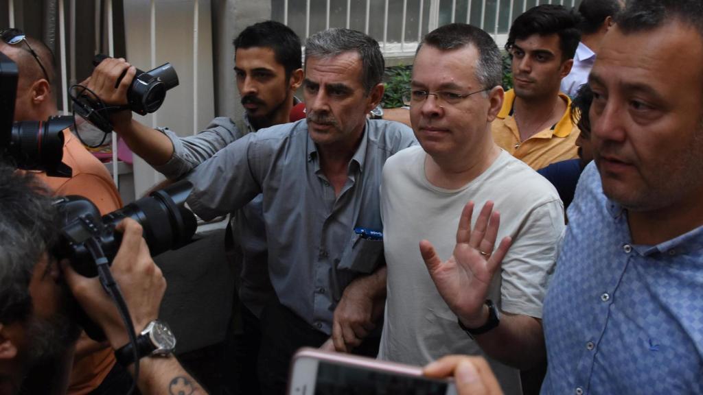 Imagen de Andrew Brunson, misionero estadounidense condenado en Turquía.