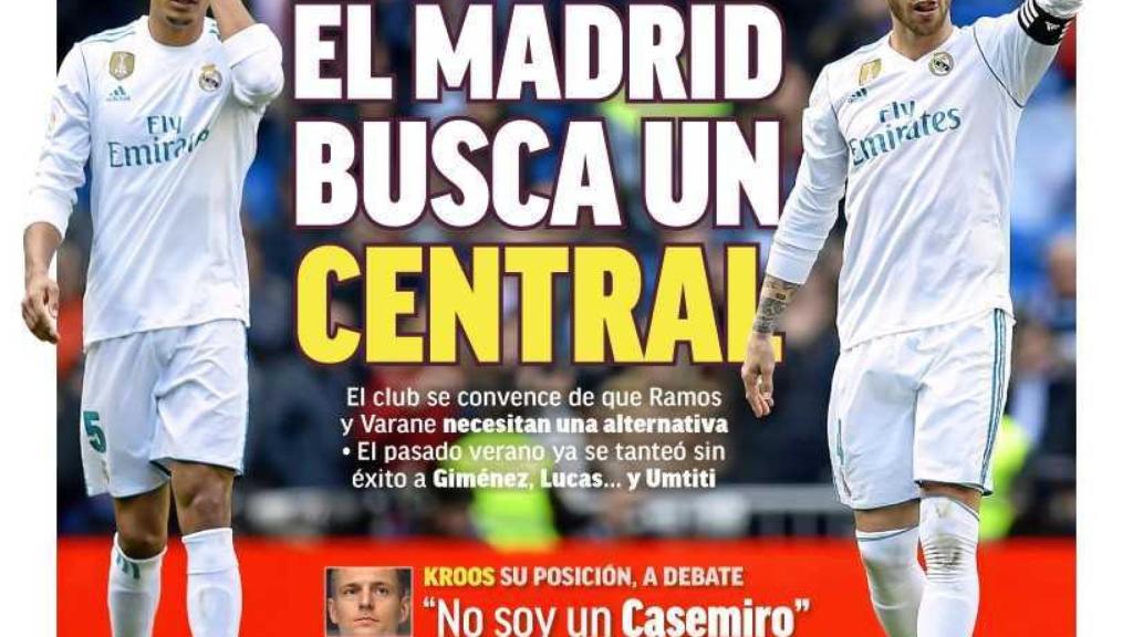 Portada MARCA (13/10/2018)