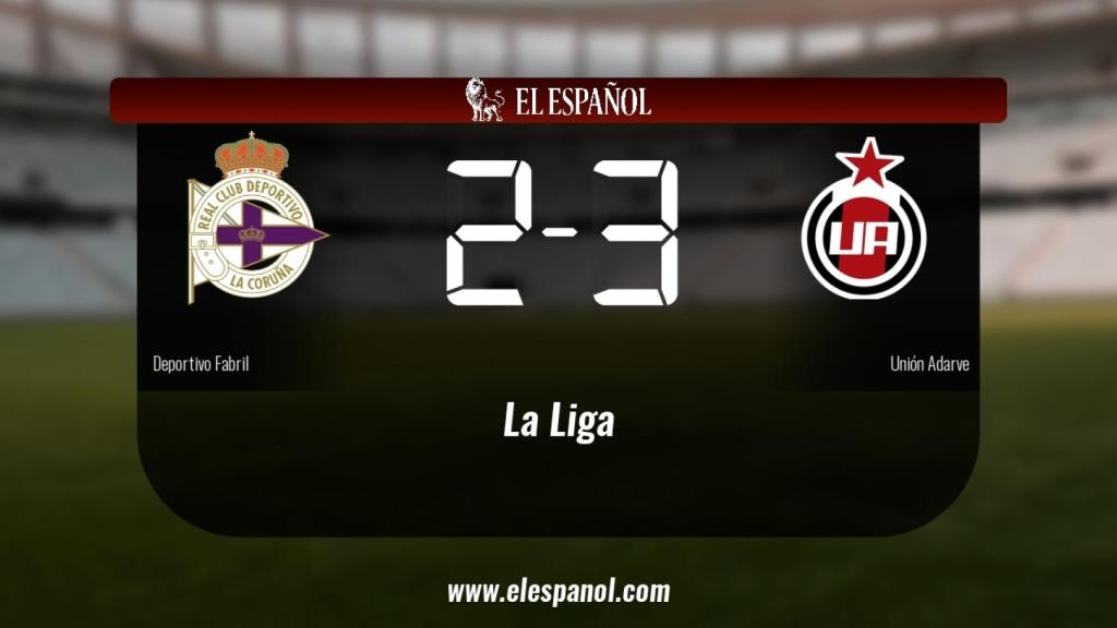 El Deportivo Fabril cae derrotado ante el Unión Adarve por 2-3