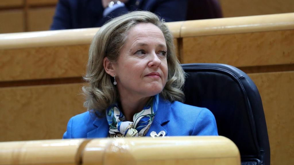 La ministra de Economía, Nadia Calviño.