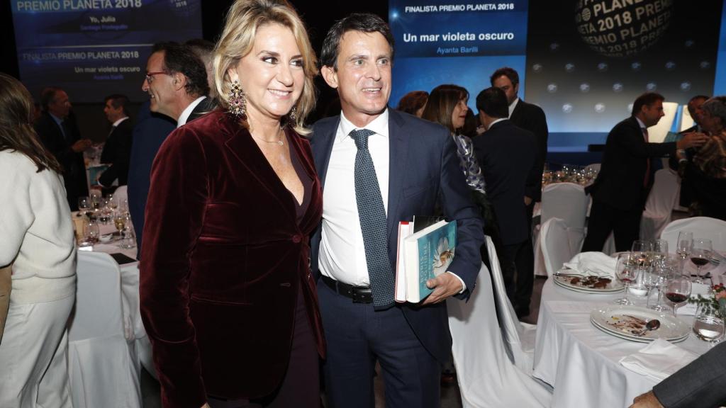 Manuel Valls y Susana Gallardo, juntos y cómplices.