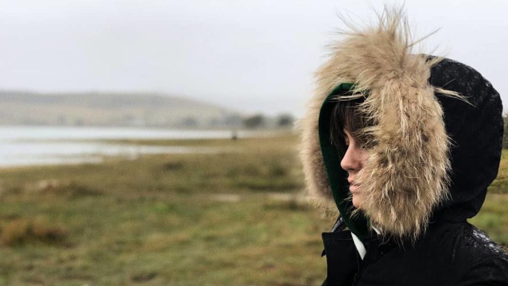 Blanca Suárez, preparada para hacer frente al 'Leslie'.