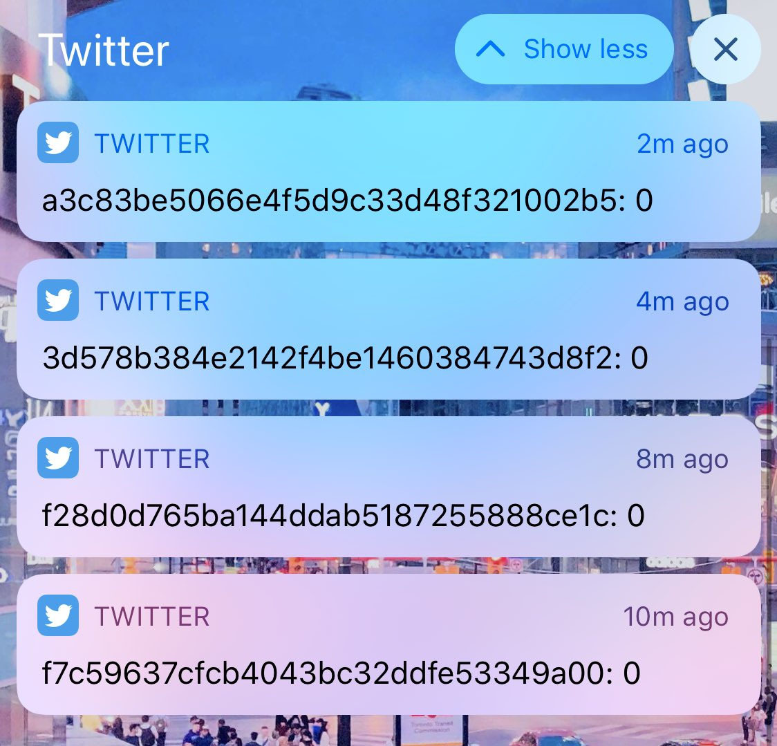 notificaciones twitter
