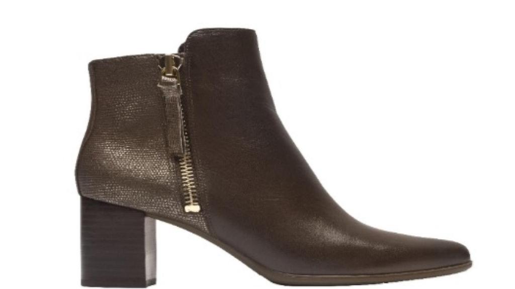 Botines con abertura arquitectónica Valerie Luxe