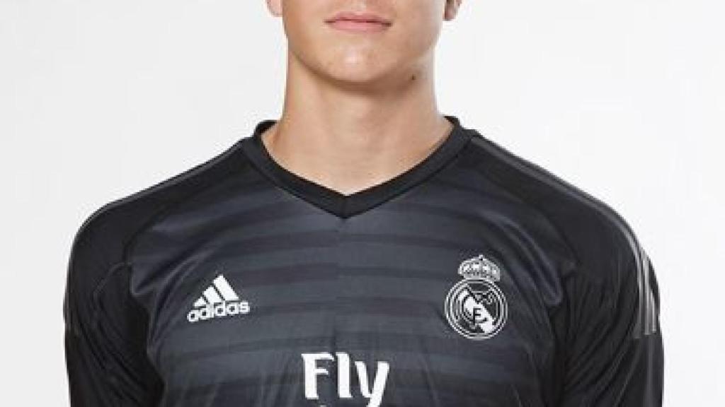 Lucas Cañizares, portero del Juvenil C