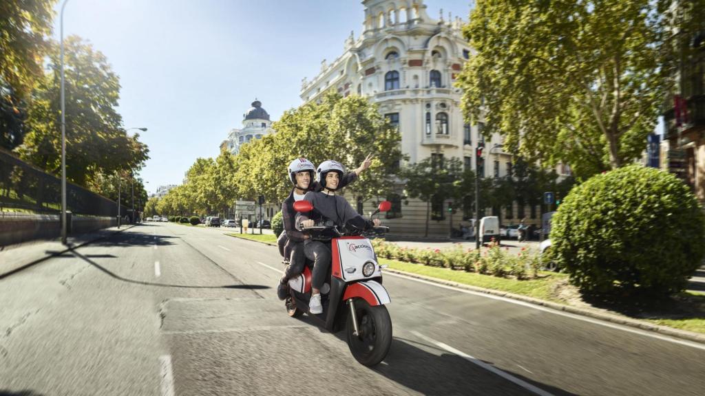 El servicio de motosharing de Acciona arranca en Madrid con 1.000 unidades