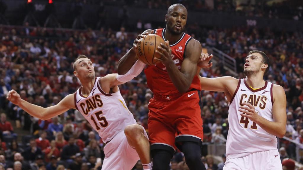 Ibaka, en su estreno esta temporada.