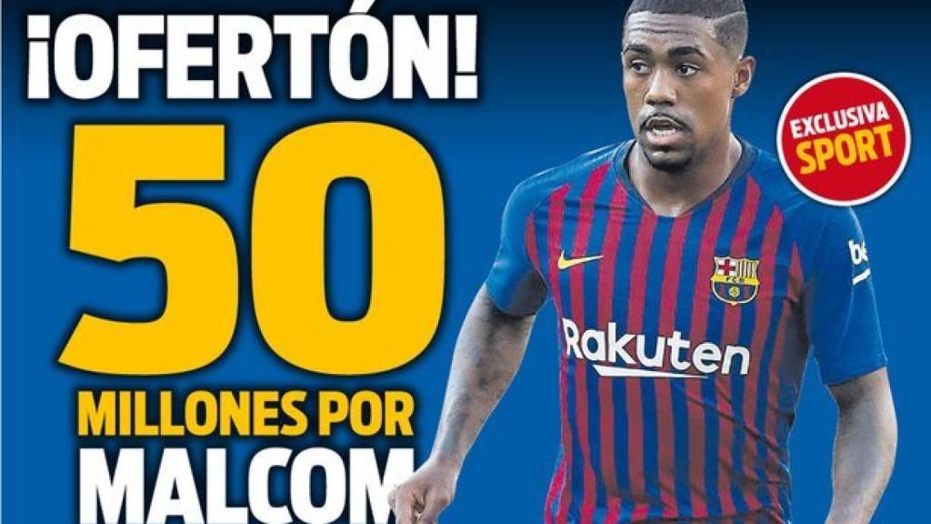 La portada del diario SPORT (19/10/2018)