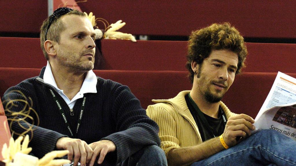 Miguel Bosé y Nacho Palau, en 2011.