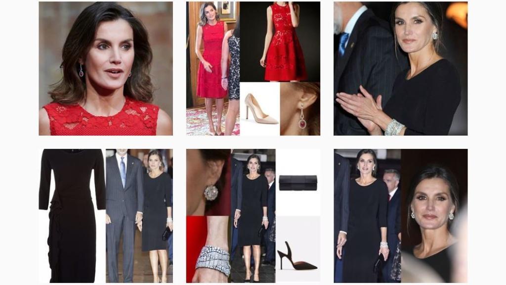 Perfil sobre la reina Letizia gestionado por Sara Escudero.