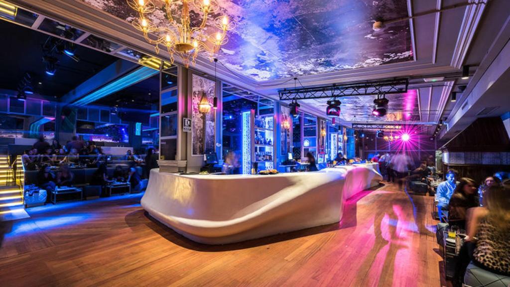 Interior de la famosa y exclusiva discoteca Blackhaus.