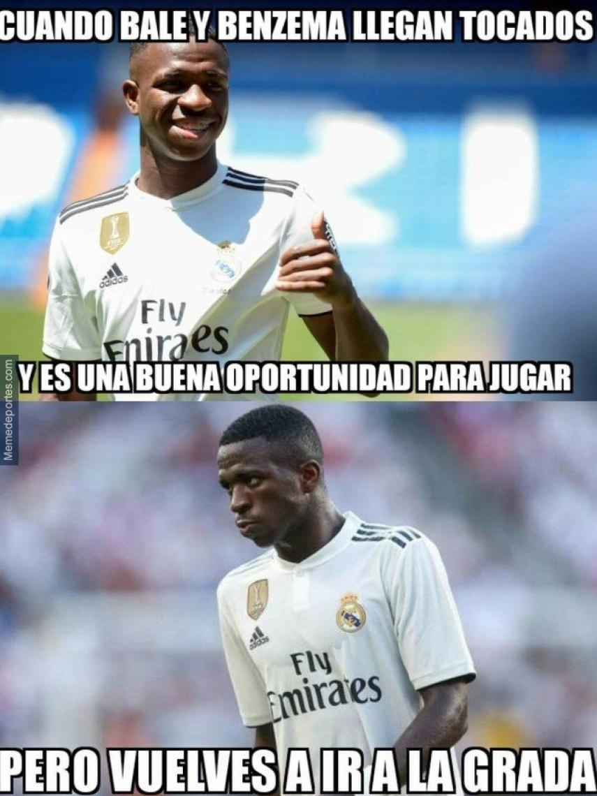 Meme Vinicius. Foto: memedeportes.com