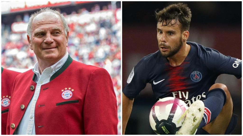 Uli Hoeness y Juan Bernat