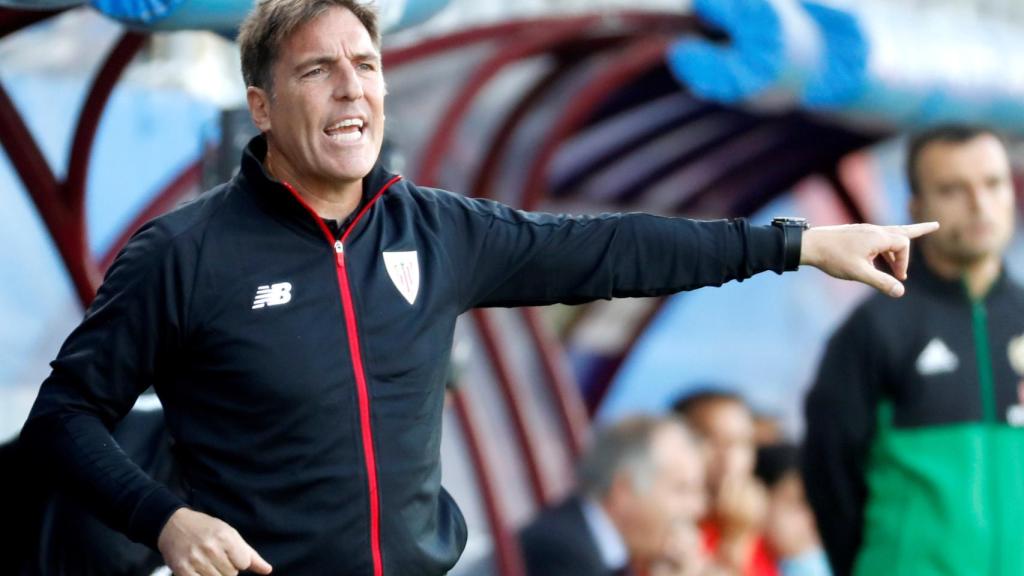 Eduardo Berizzo durante el Eibar - Athletic Club