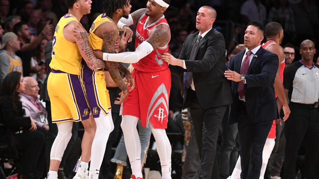 NBA: Houston Rockets at Los Angeles Lakers