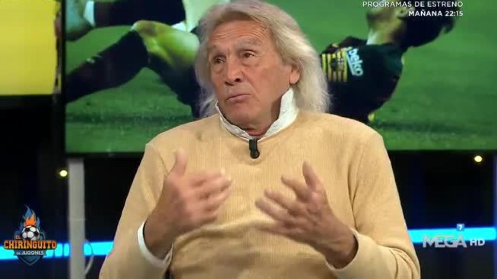 Gatti en El Chiringuito. Foto: Twitter. (@elchiringuitotv)