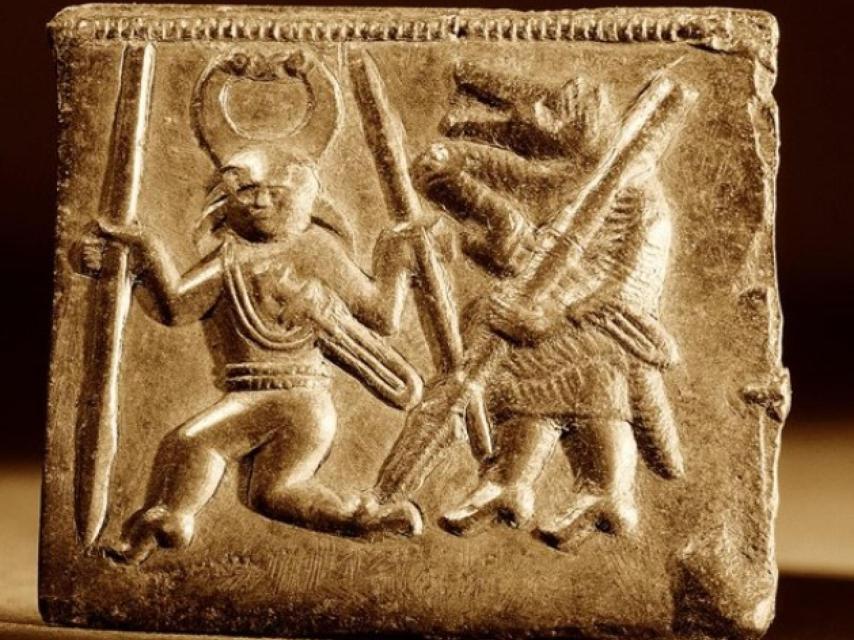 Placa de bronce de Torslunda.