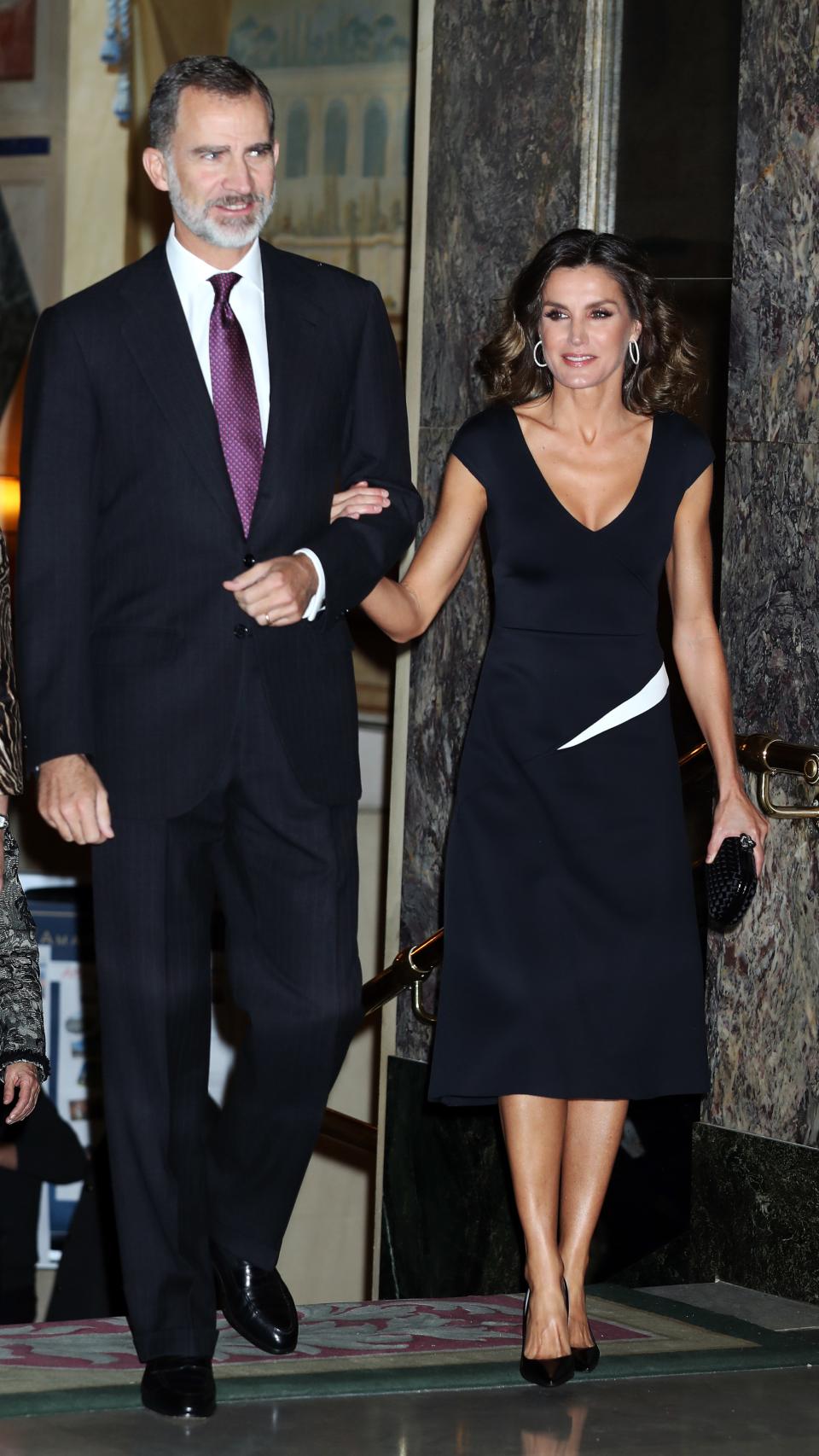 Los reyes en los premios Francisco Cerecedo.