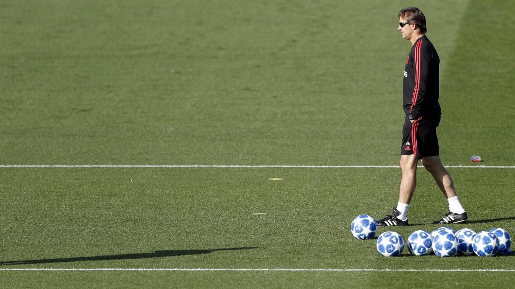 Entrenamiento del Real Madrid