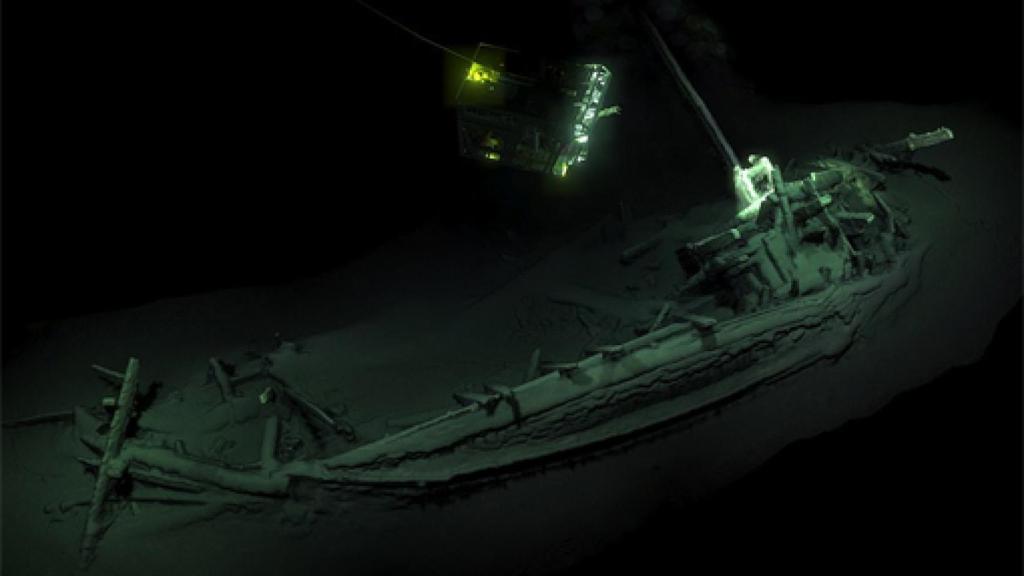Image: Descubren el barco hundido más antiguo de la historia
