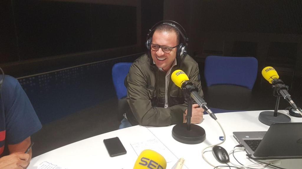 Mijatovic, en El Larguero. Foto: Twitter (@ellarguero)