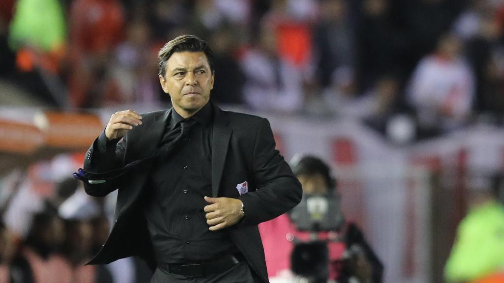 Marcelo Gallardo en un River Plate - Gremio
