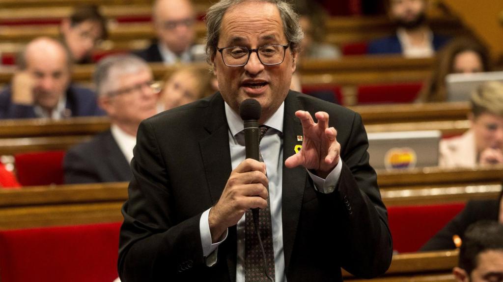 Quim Torra en una imagen de archivo.