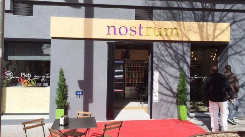 Imagen de archivo de una tienda de Nostrum.