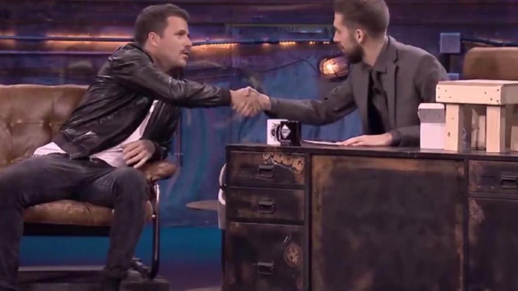 Dani Martín y David Broncano en 'La resistencia'.