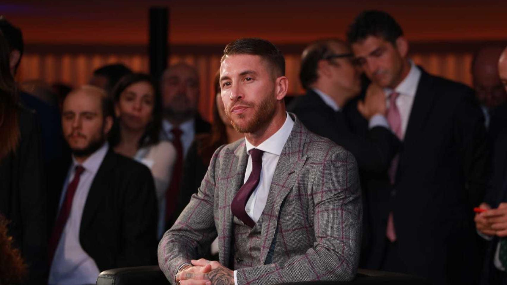 El futbolista Sergio Ramos, galardonado en los premios Los Leones de EL ESPAÑOL.