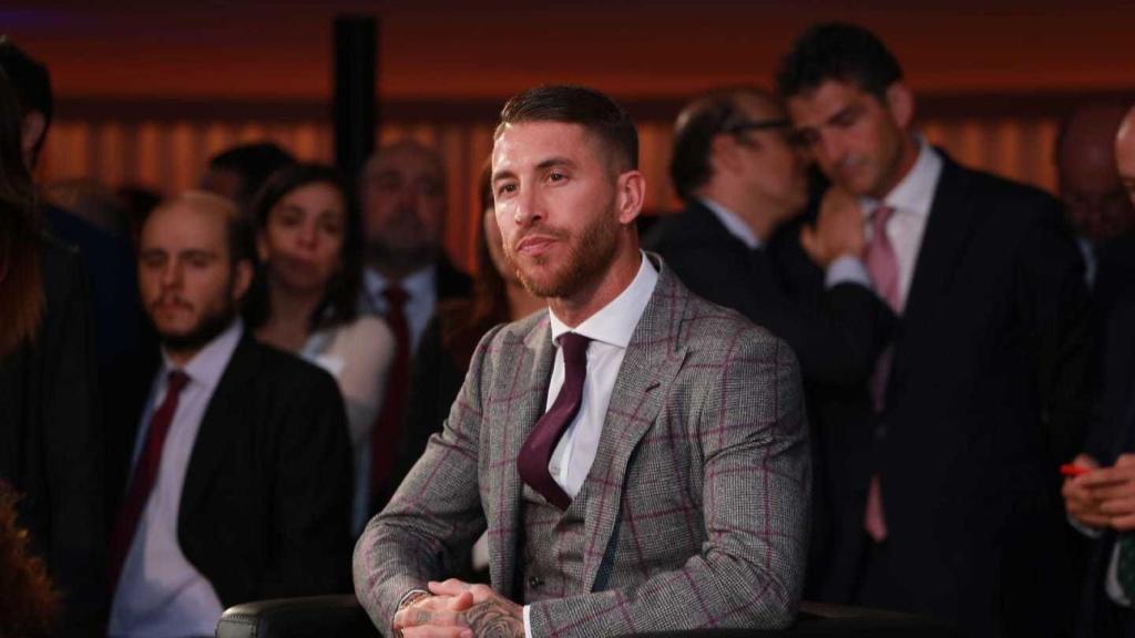 El futbolista Sergio Ramos, galardonado en los premios Los Leones de EL ESPAÑOL.